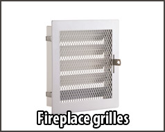 Fireplace grilles